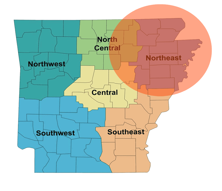 Demolition Services Area Map
